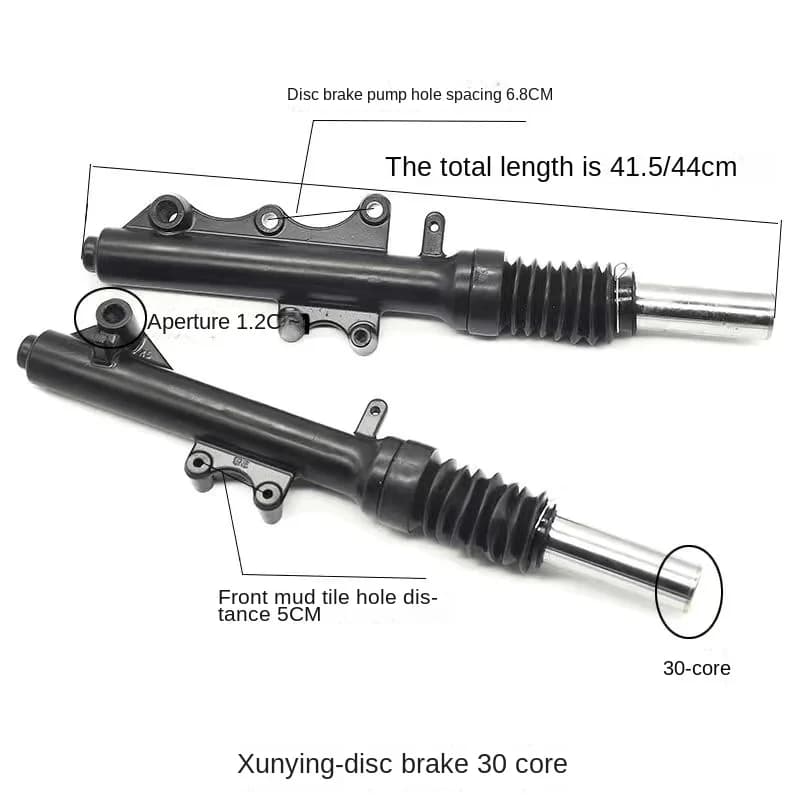 Amortisseur avant de moto pour scooter, Amortisseur avant, Carton de disque, Crystal Eagle R5R9, Nor