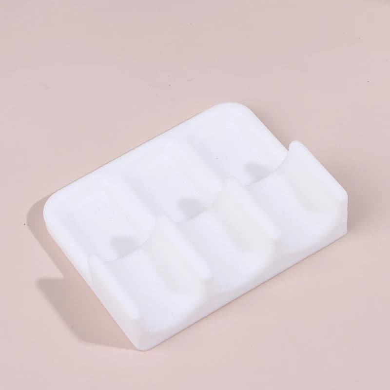 Porte-pinceaux en plastique, facile à nettoyer, pratique à transporter, boîte de rangement pour pinc