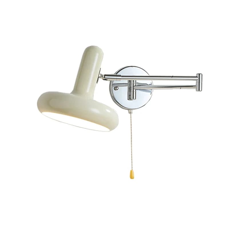 Applique murale rétractable rotative et pivotante, style nordique moderne, lampe de chevet pour cham