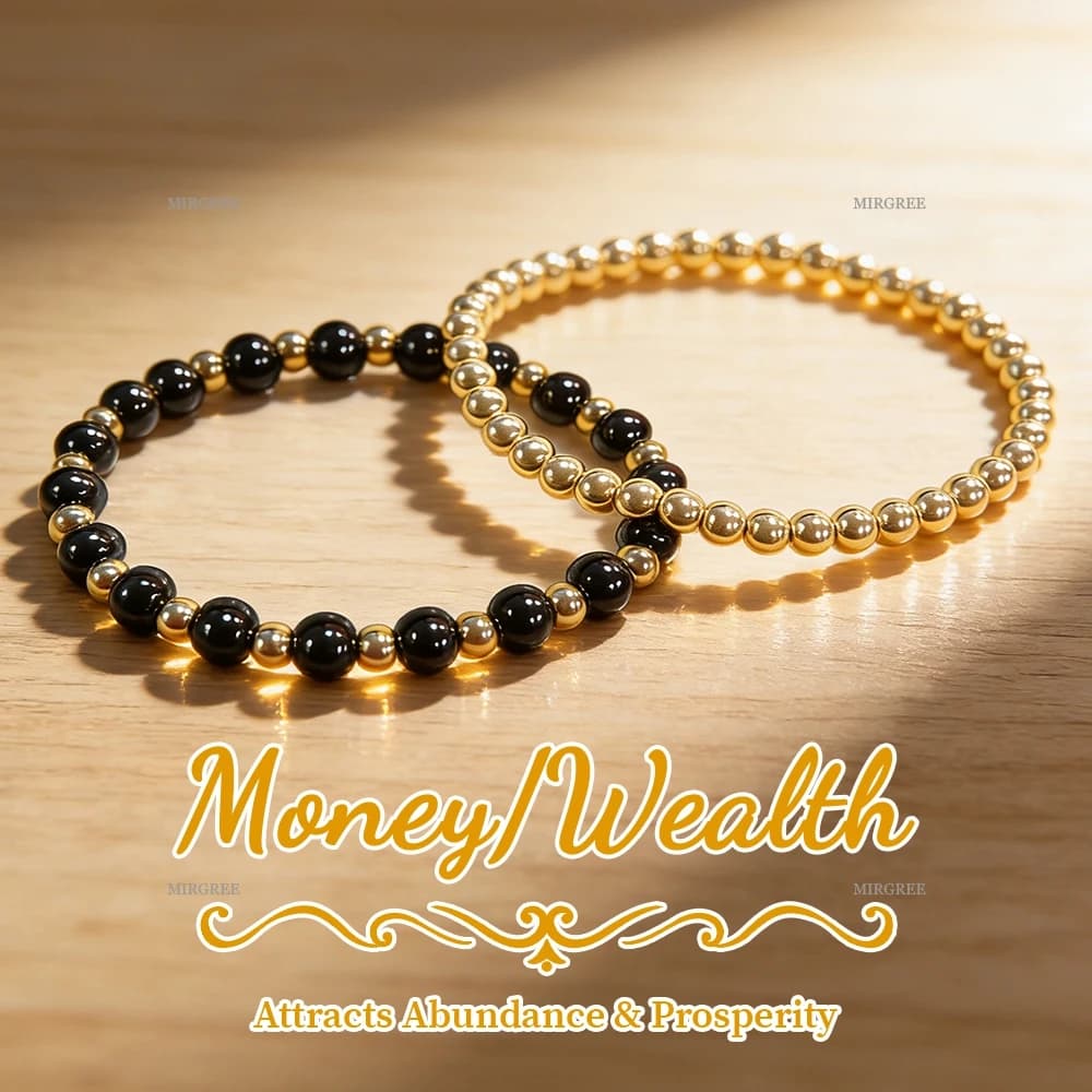 Bracelet en hématite perlé, style bohème, unisexe pour un usage quotidien décontracté, cadeau idéal 