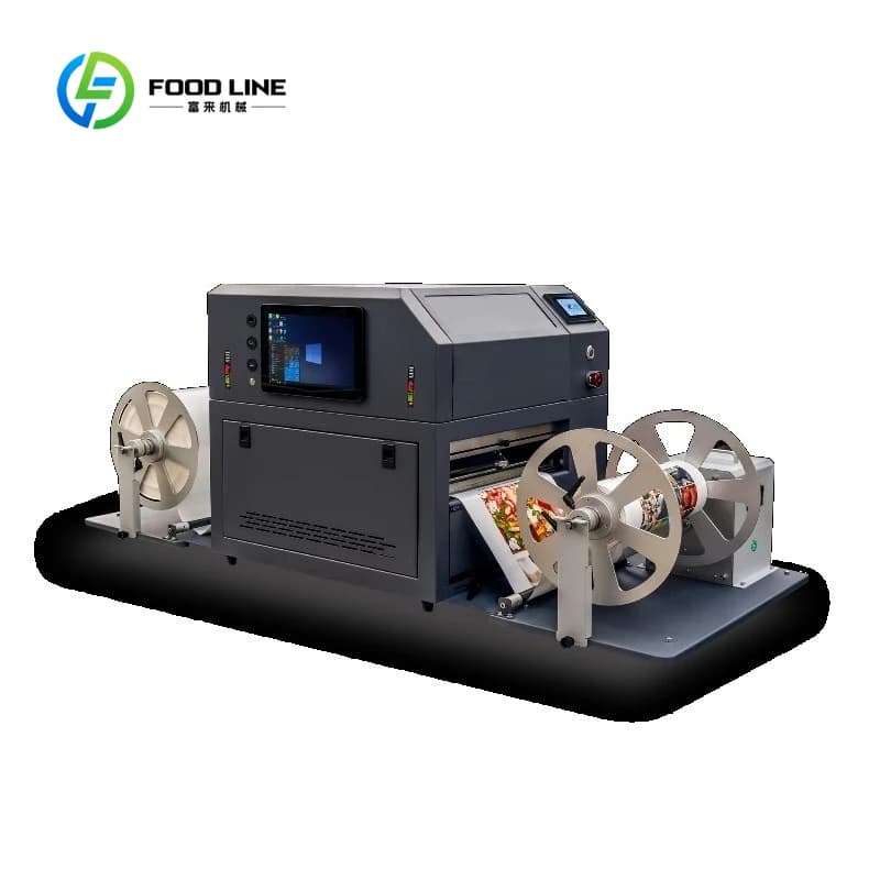 Machine d'impression d'étiquettes numérique personnalisée industrielle