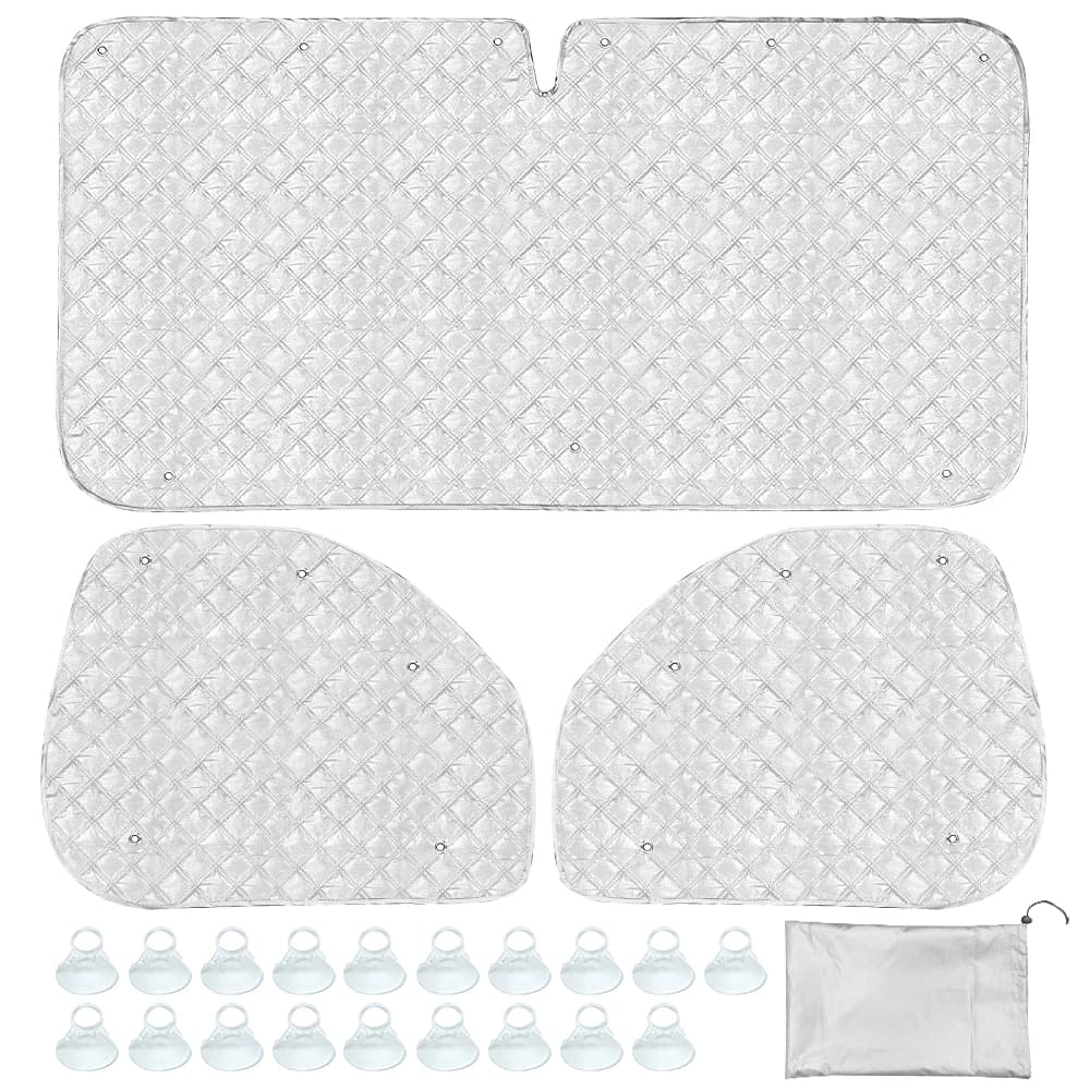 Stores thermiques internes pour pare-brise, couverture de pare-brise, pare-soleil, 7 couches, Fiat D
