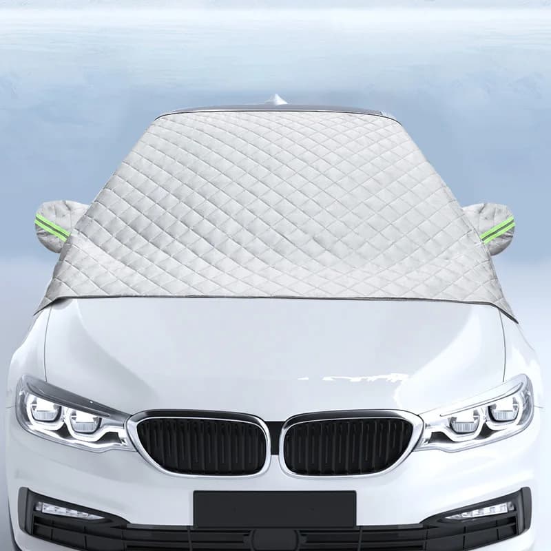 Housse de protection hivernale pour pare-brise de voiture, pare-soleil, protection contre le gel et