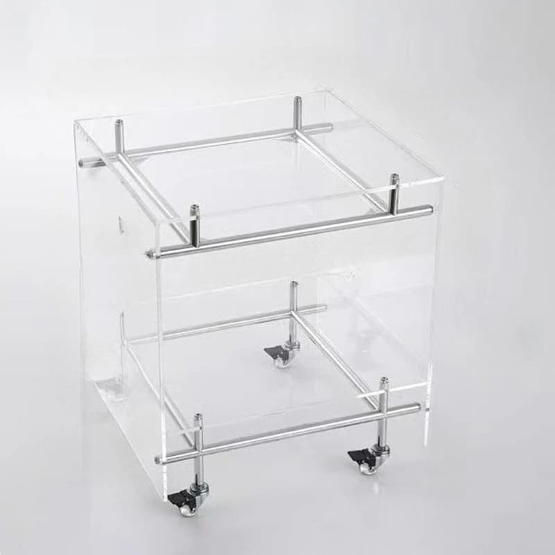 Table basse moderne Tables d'extrémité carrées minimalistes Table à thé créative Tables d'appoint en