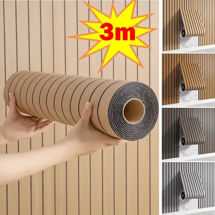 Panneaux muraux à grille texturée 3D, papier peint élégant et imperméable, auto-adhésif facile à faire soi-même pour plafond, salon