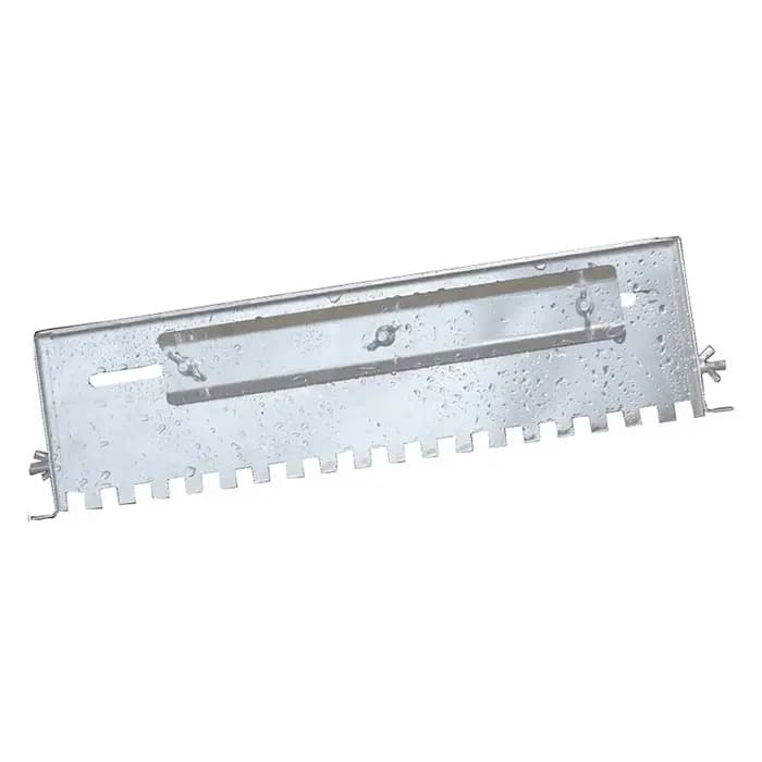 Peigne à mortier à truelle crantée réglable de 400 à 800 mm pour une utilisation rapide et égale d'adhésif sur le sol