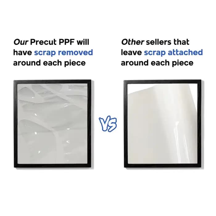 Film de Protection de peinture prédécoupé de 8.5Mil