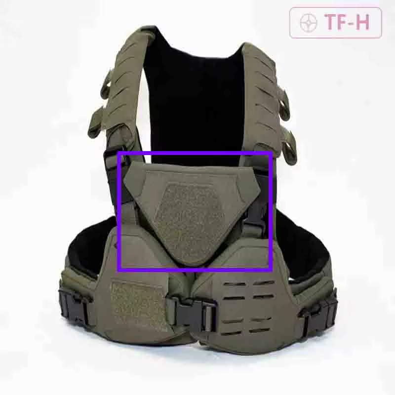 Protège-cou triangle DulglaProtection, accessoires non inclus, protecteur de cou de sécurité, housse