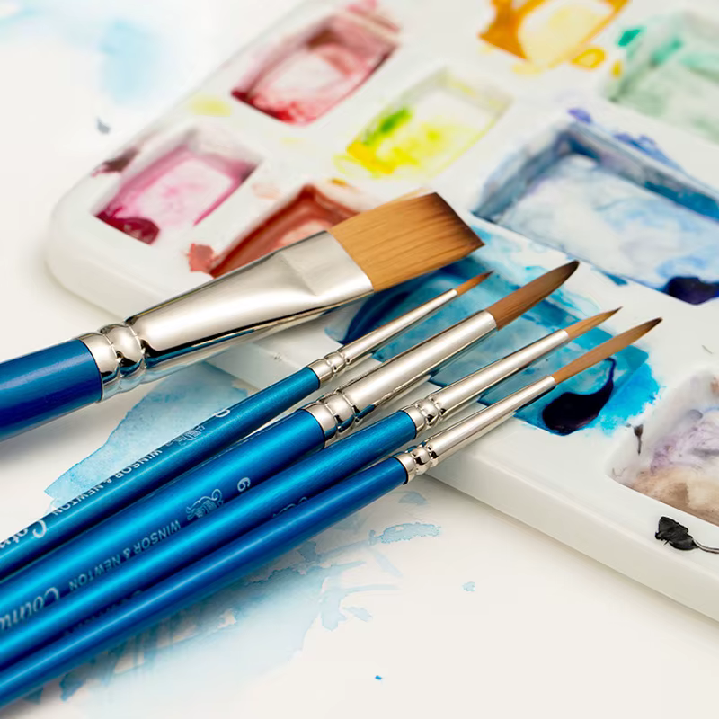 Winsor & Newton Cotman Stylos pinceaux aquarelle pointe en nylon pointe ronde