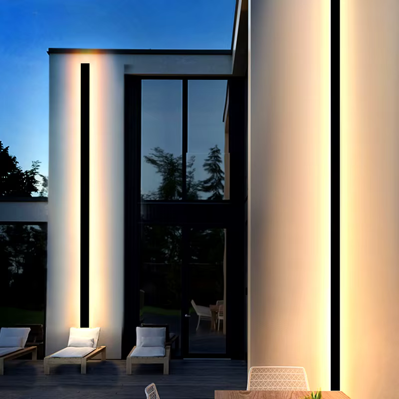 Applique Murale Extérieure Moderne, Étanche IP65, Porche, Jardin, Luminaires, Décoration de Porte d'