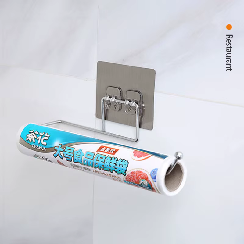 1/2pcs Porte-Papier Hygiénique Suspendu pour Salle de Bain et Cuisine, Porte-Mouchoirs, Porte-Servie