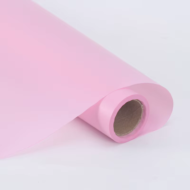 Rouleau de papier d'emballage de fleurs, papier translucide imperméable, ruban coréen pour bricolage