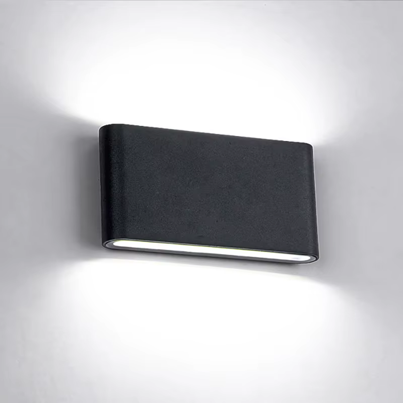 Applique murale nordique en aluminium, Style moderne, éclairage d'intérieur étanche IP65, éclairage