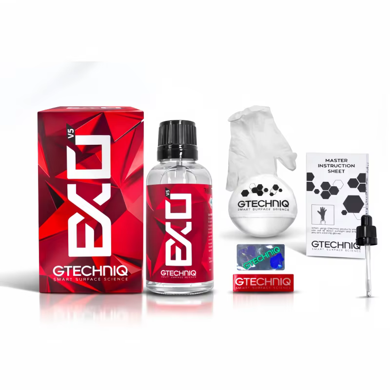 EXO Revêtement Hydrophobe Ultra Durable V5 Protégez Votre Peinture Ajoutez de la Brillance Éloignez 