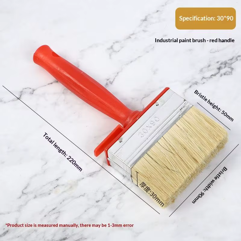 Pinceau à peinture à tête plate lisse pour peindre les murs, outils manuels économiseurs de travail,