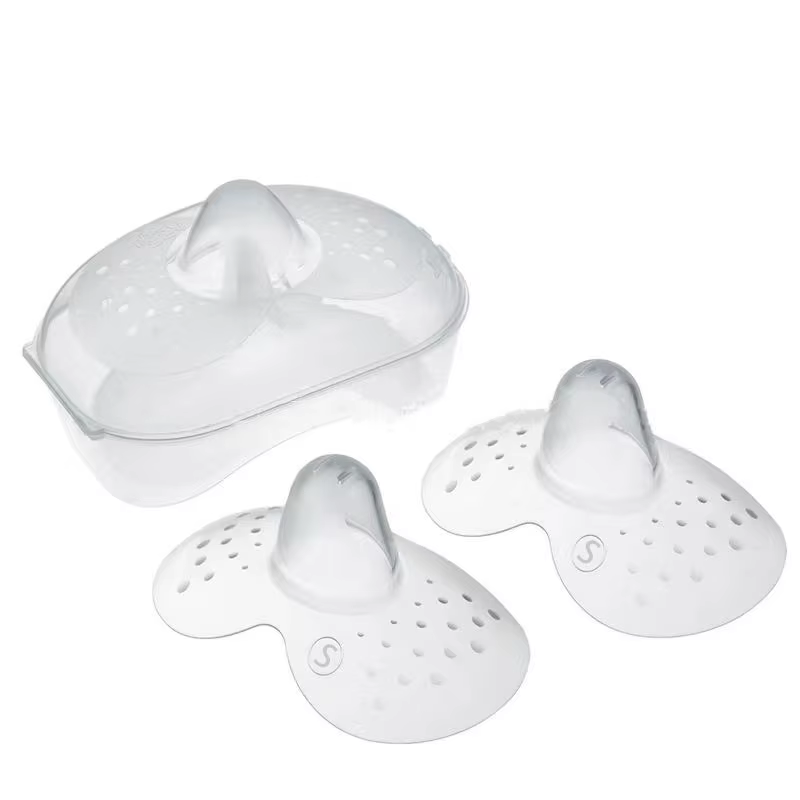 1 paire de protecteurs de mamelon en Silicone souple sans BPA, bouclier de Protection pour mamelon d