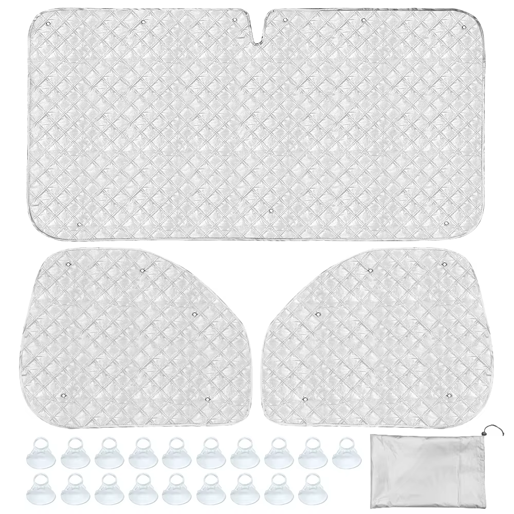 Stores thermiques internes pour pare-brise, couverture de pare-brise, pare-soleil, 7 couches, Fiat D