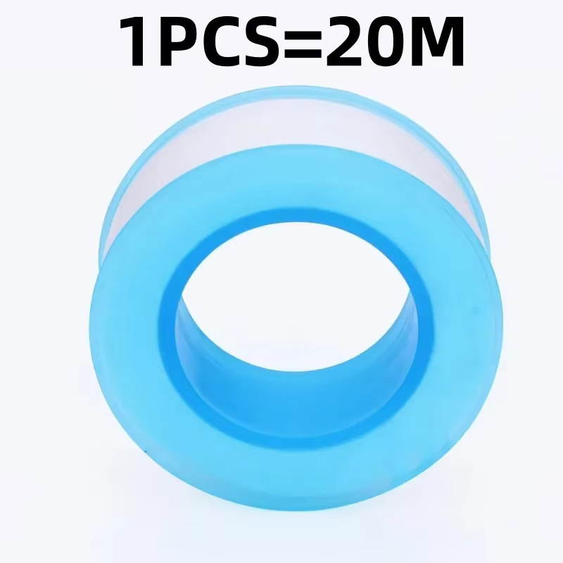 Nouvelle ruban d'étanchéité industriel en PTFE (Teflon) pour robinets, de 20M à 100M, pour plombiers