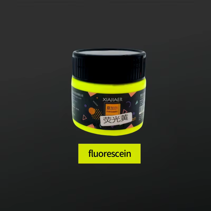 100 ml/boîte peinture acrylique fluorescente xiajiaer peint à la main peinture murale peinture acryl
