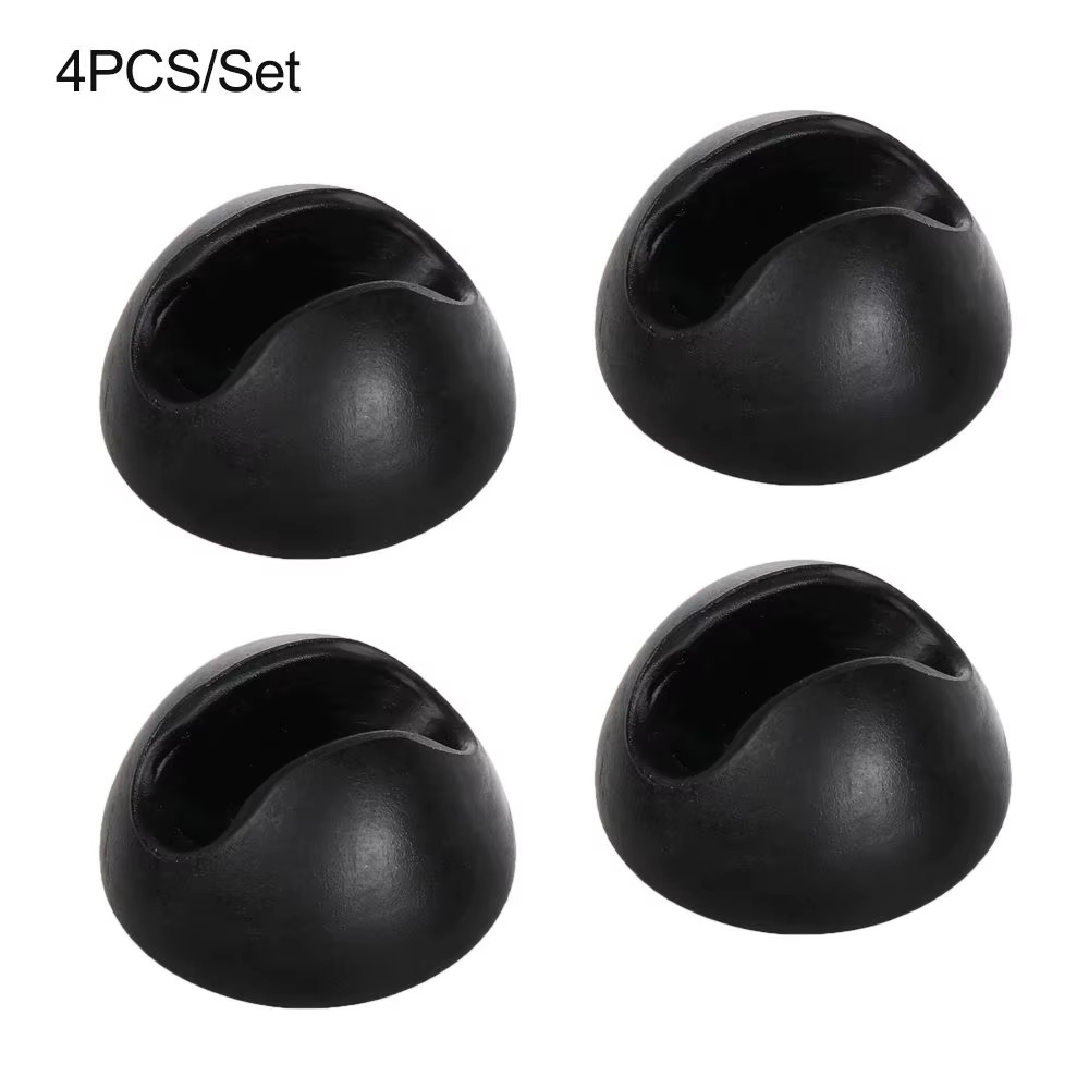 Lot de 4 protections durables antidérapantes pour pieds de meubles, couvre-pieds de chaise à cheveux