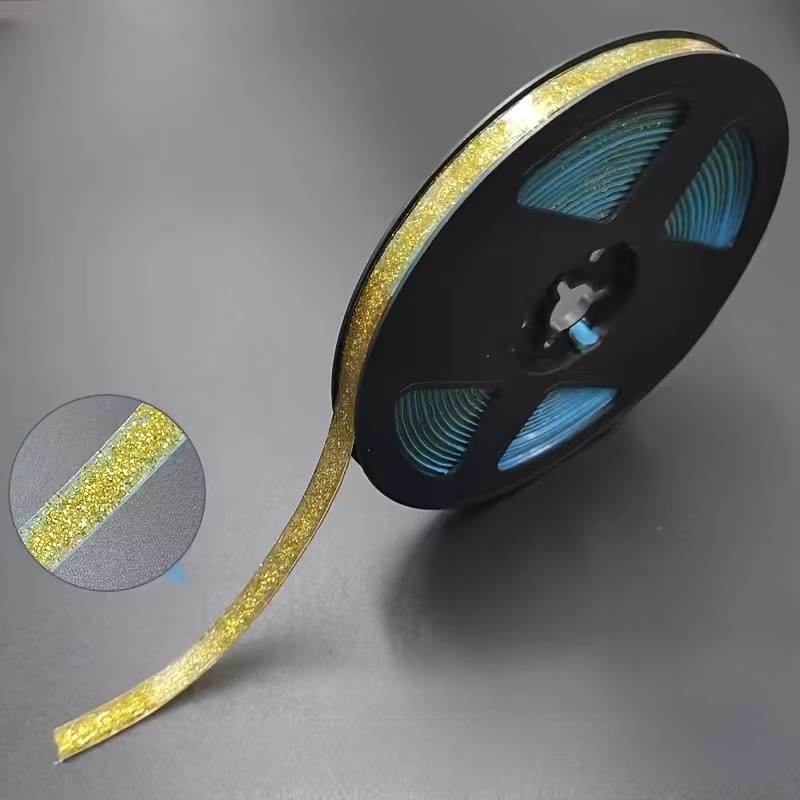 1 rouleau de ruban adhésif pour coins de 6 m, protection d'angle en plastique durable pour carrelage