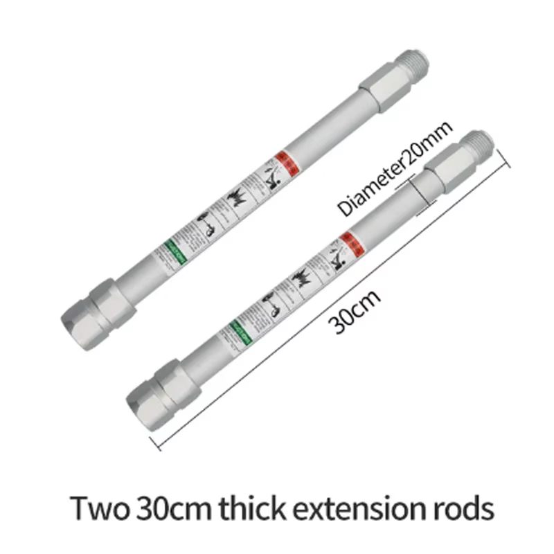 Tpaitlss Perche d'extension pour pulvérisation sans air, outils de peinture en poudre, aérographe ha