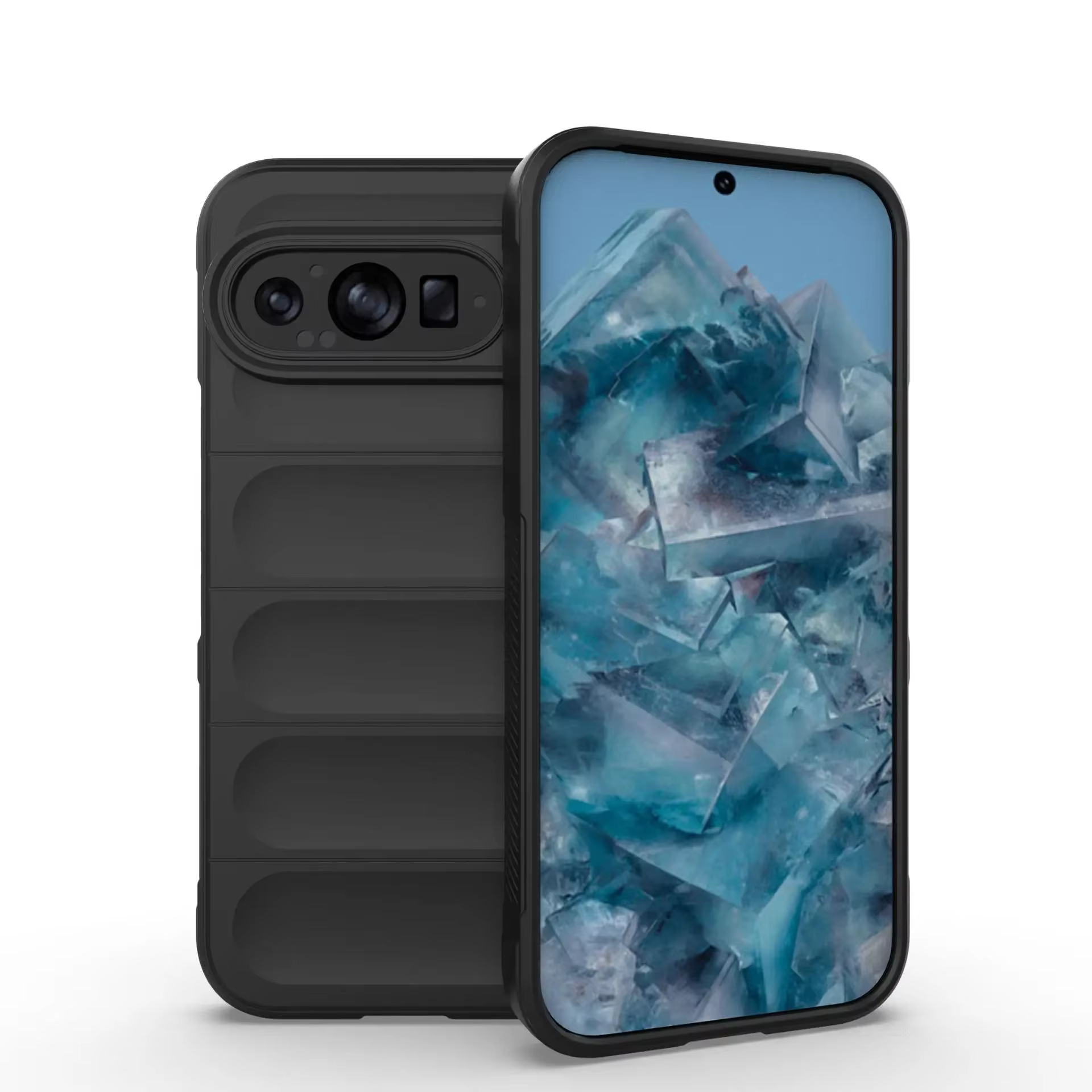 Coque pour Google Pixel 9 8 7 6 Pro 9A 8A 7A 6A housse en Silicone souple Anti-chute antichoc étuis 