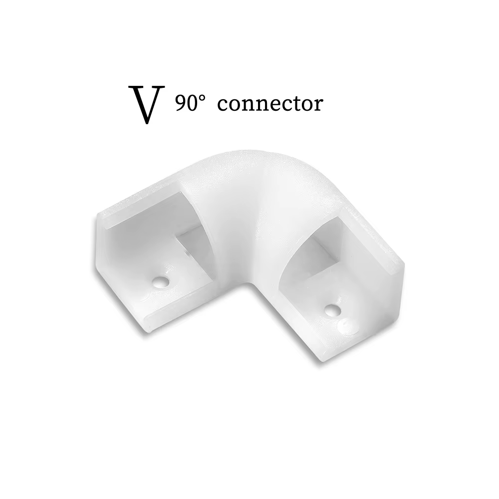 Profilé en aluminium pour bande LED encastrée, canal d'infraction monté en surface avec diffuseur, c