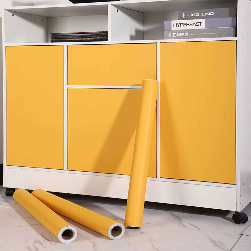 Papier peint auto-adhésif en Film vinyle, autocollants muraux imperméables pour salle de bains, meub