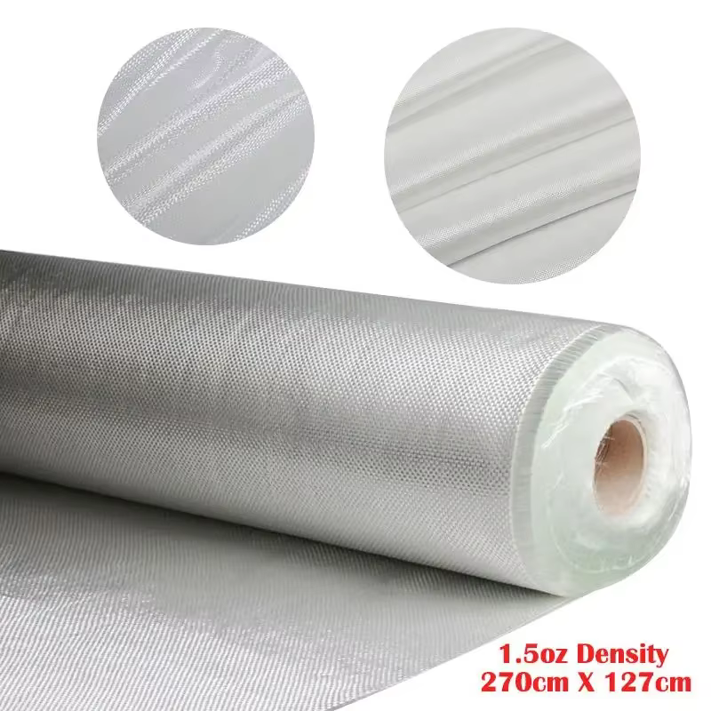 Gril roimplanté tissé en fibre de verre, tissage uni, outil de renforcement de tissu, fournitures de
