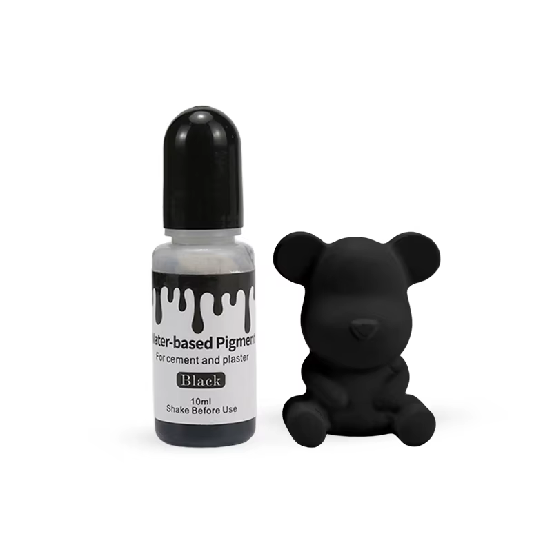 24 couleurs 10Ml à base d'eau gypse ciment coloration plâtre Pigment aquarelle Essence colorant bric