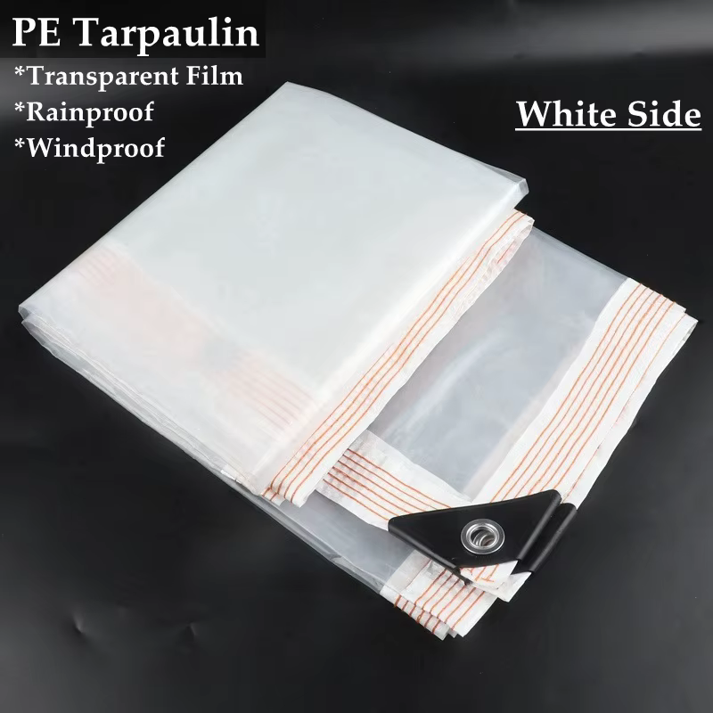 Bâche PE transparente imperméable personnalisable, auvent de Pergolas de jardin extérieur, tente de