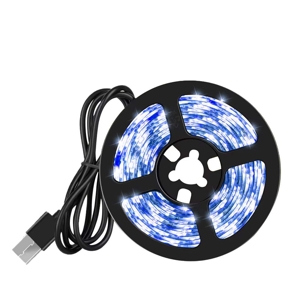 Bande lumineuse Led USB 5M, décoration de pièce esthétique, décoration de noël, placards de chambre 