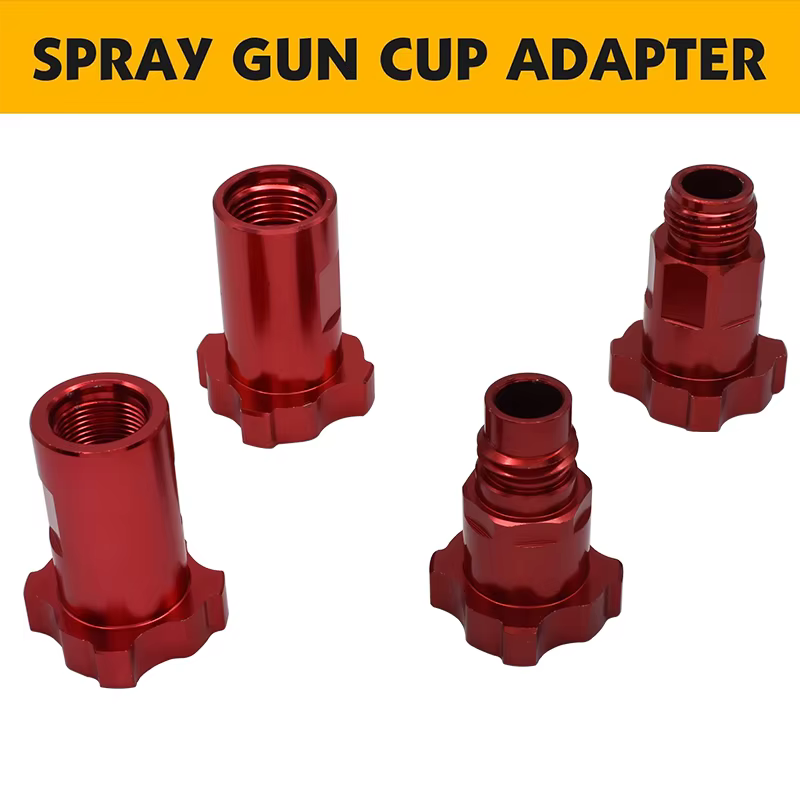 Adaptateur de tasse de pistolet de pulvérisation, connecteur de pistolet de pulvérisation de peintur