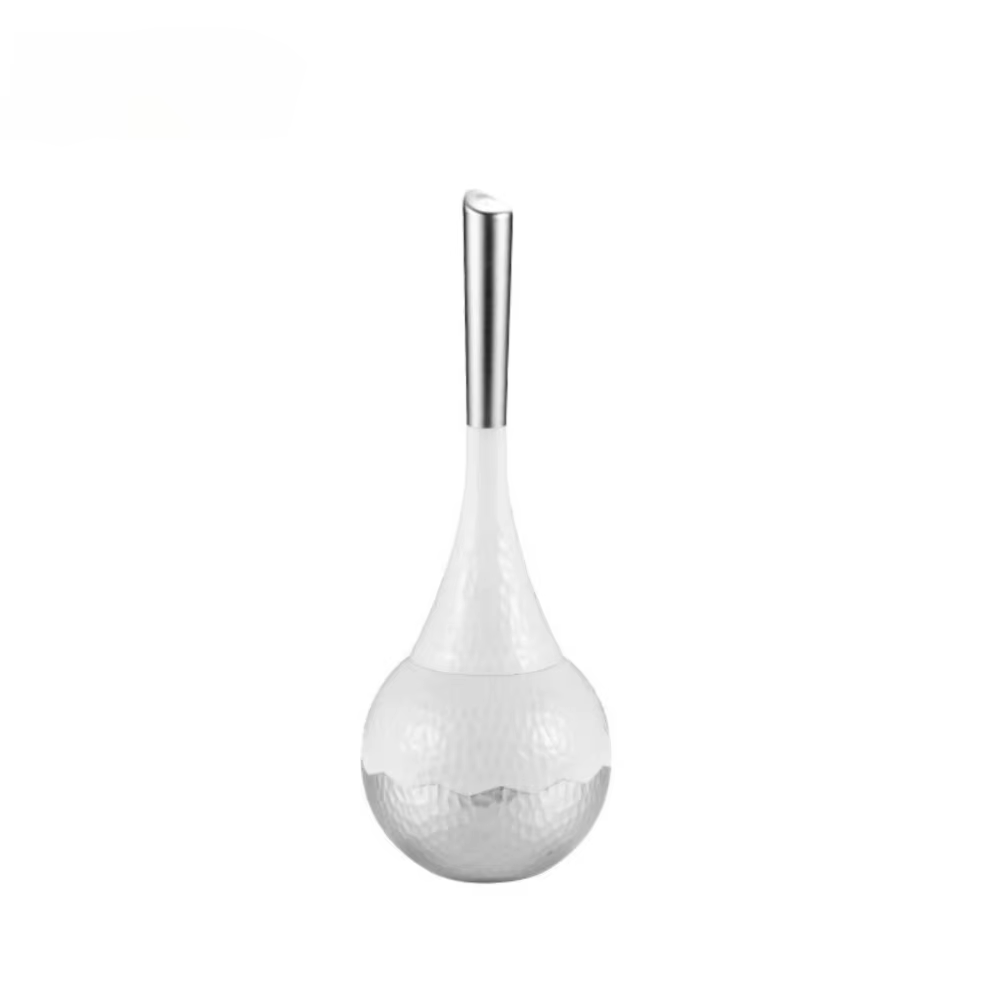 Nouvelle brosse de nettoyage dorée haut de gamme à long manche, brosse de toilette anti-rayures avec