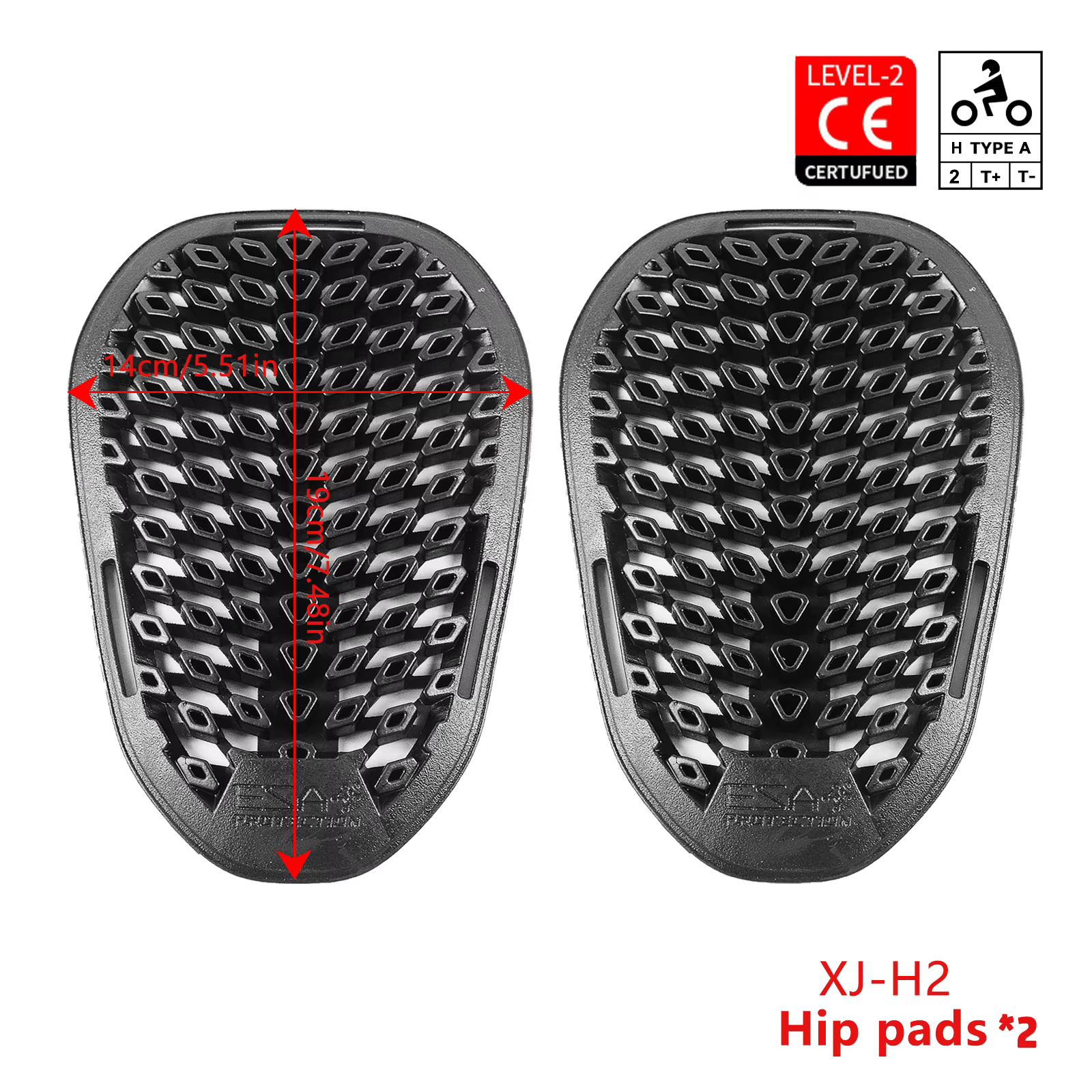Protection complète noire CE Niveau 2 pour moto, ensemble de protections dorsales, épaules et coudes