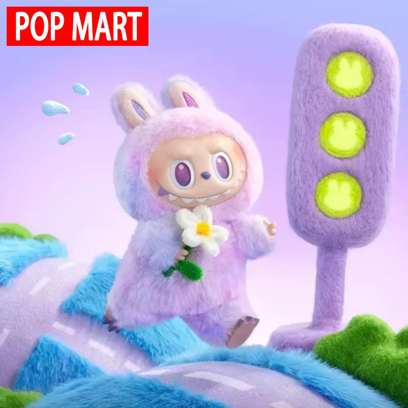 Poupée Labubu - 100% authentique, couleur macaron, c'est le cadeau idéal pour les enfants, la famill