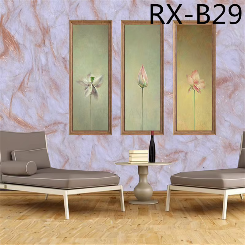 Revêtement mural en Fiber de bambou et coton, 1kg, Ion d'oxygène négatif, peinture en Fiber végétale
