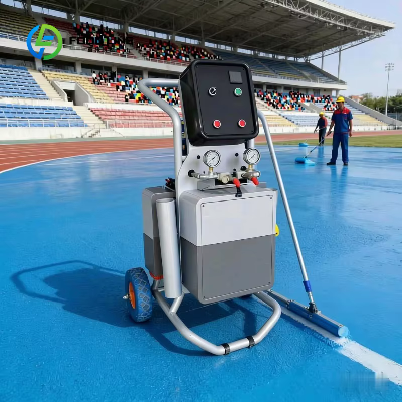 Machine de pulvérisation de revêtement en polyuréthane et polyurée de style nouveau personnalisé pou