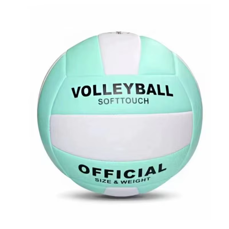 Ballon de volley-ball d'entraînement portable taille 5, toucher doux, antidérapant, durable pour la 
