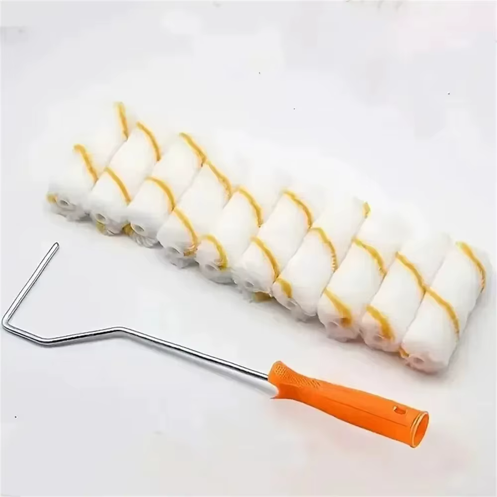 Kit de rouleaux à peinture, outil professionnel de peinture murale pour hôtels et usage commercial