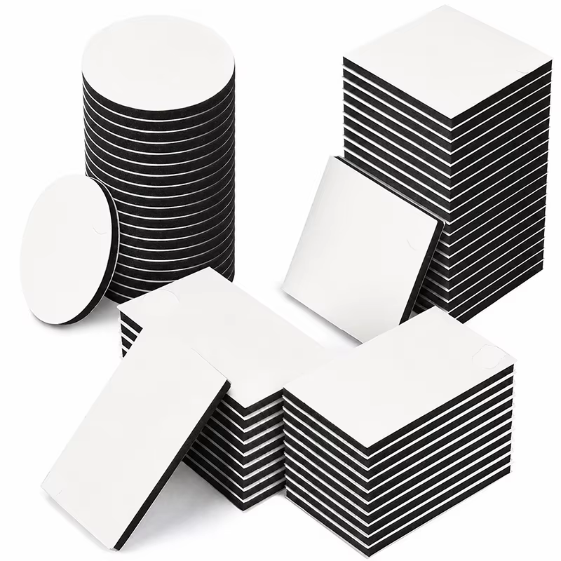 Ensemble de rubans adhésifs double face, 60 pièces/lot, coussinets adhésifs en mousse EVA résistants