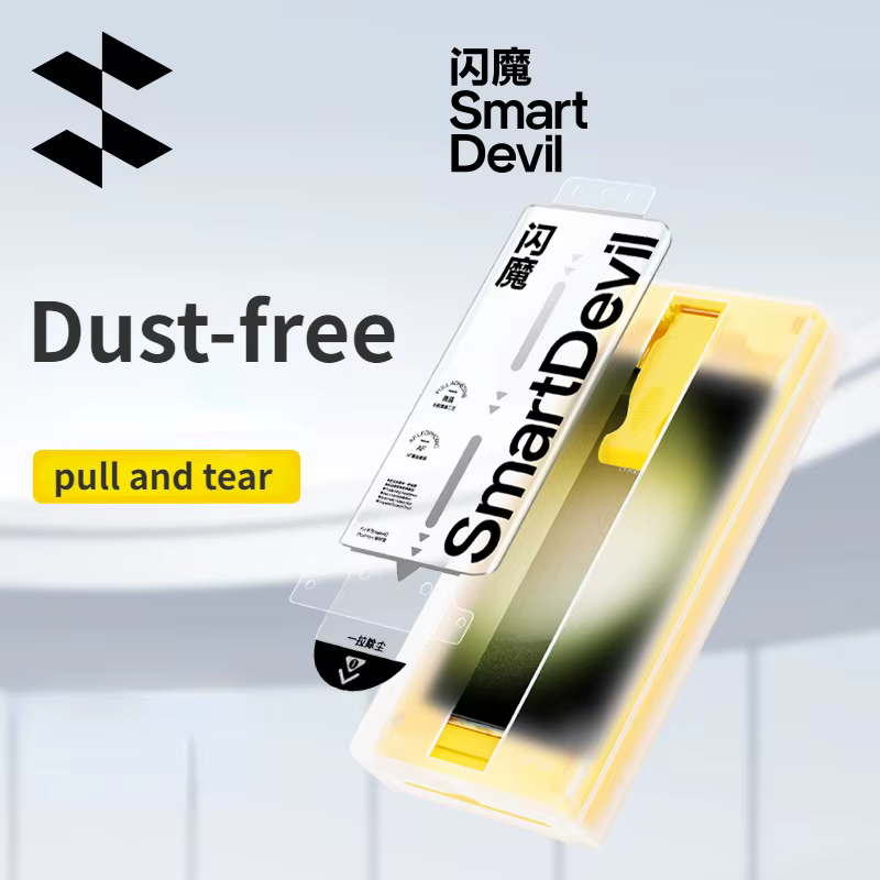 Protecteur d'écran microcristallin SmartDevil pour Samsung S26 S23 Ultra S22 Ultra, film souple enti