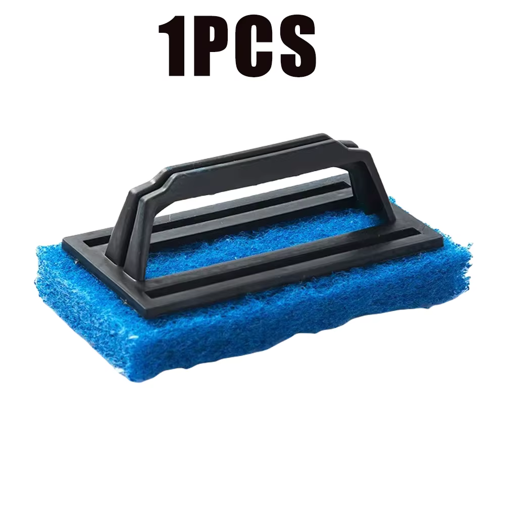 Brosse éponge de nettoyage pour piscine Jacuzzi avec manche, accessoires de nettoyage épais pour sal