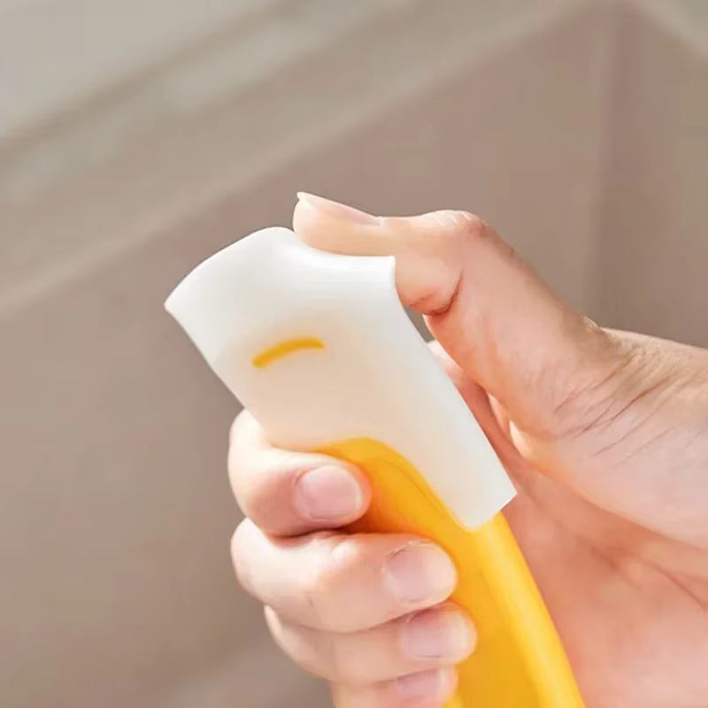 Spatule de nettoyage en Silicone, grattoir de cuisine, lame souple, brosse, poêle sale, Pot, vaissel