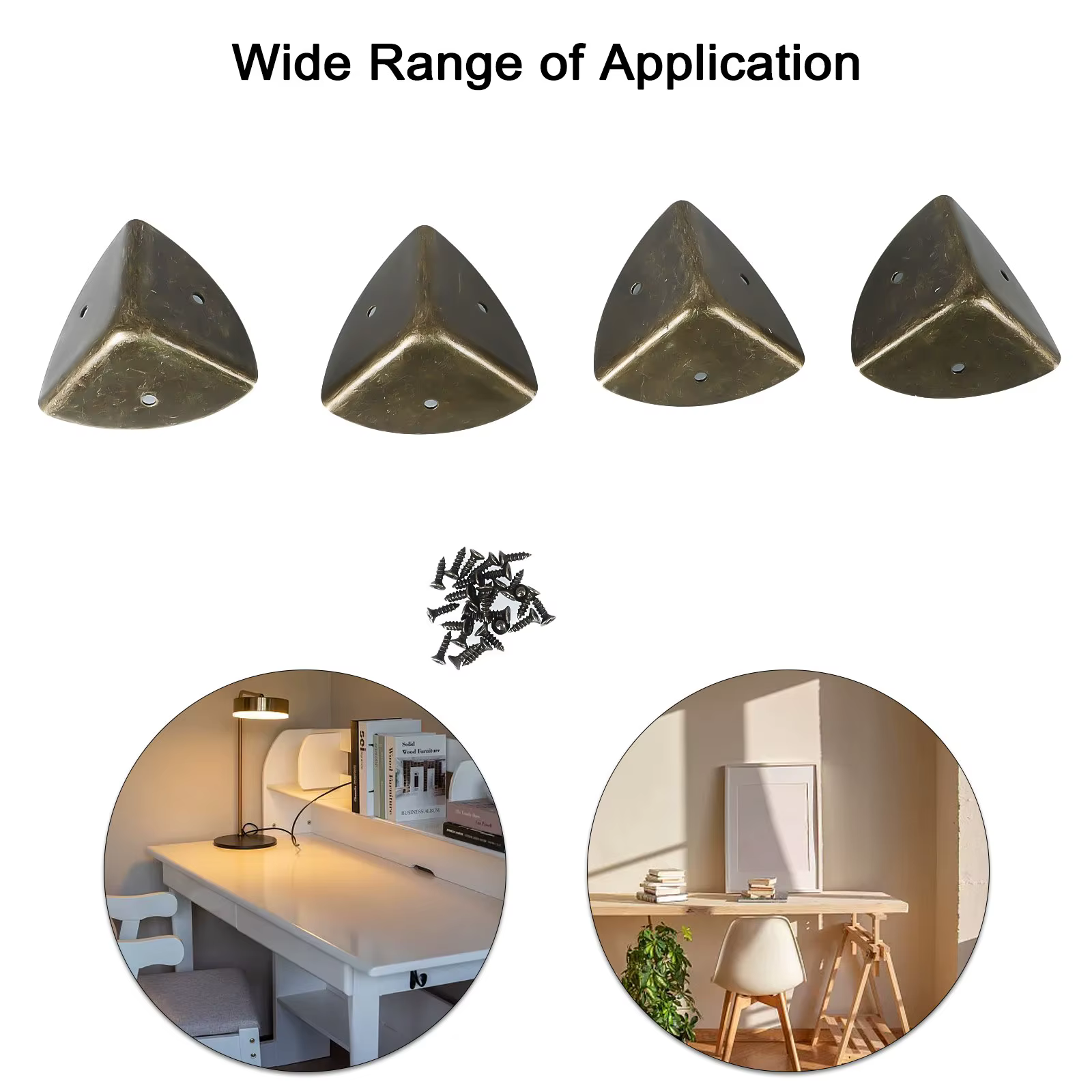 Protections d'angle pour la maison, 16 pièces/ensemble, 40 x 40 mm, attaches de protection d'angle p