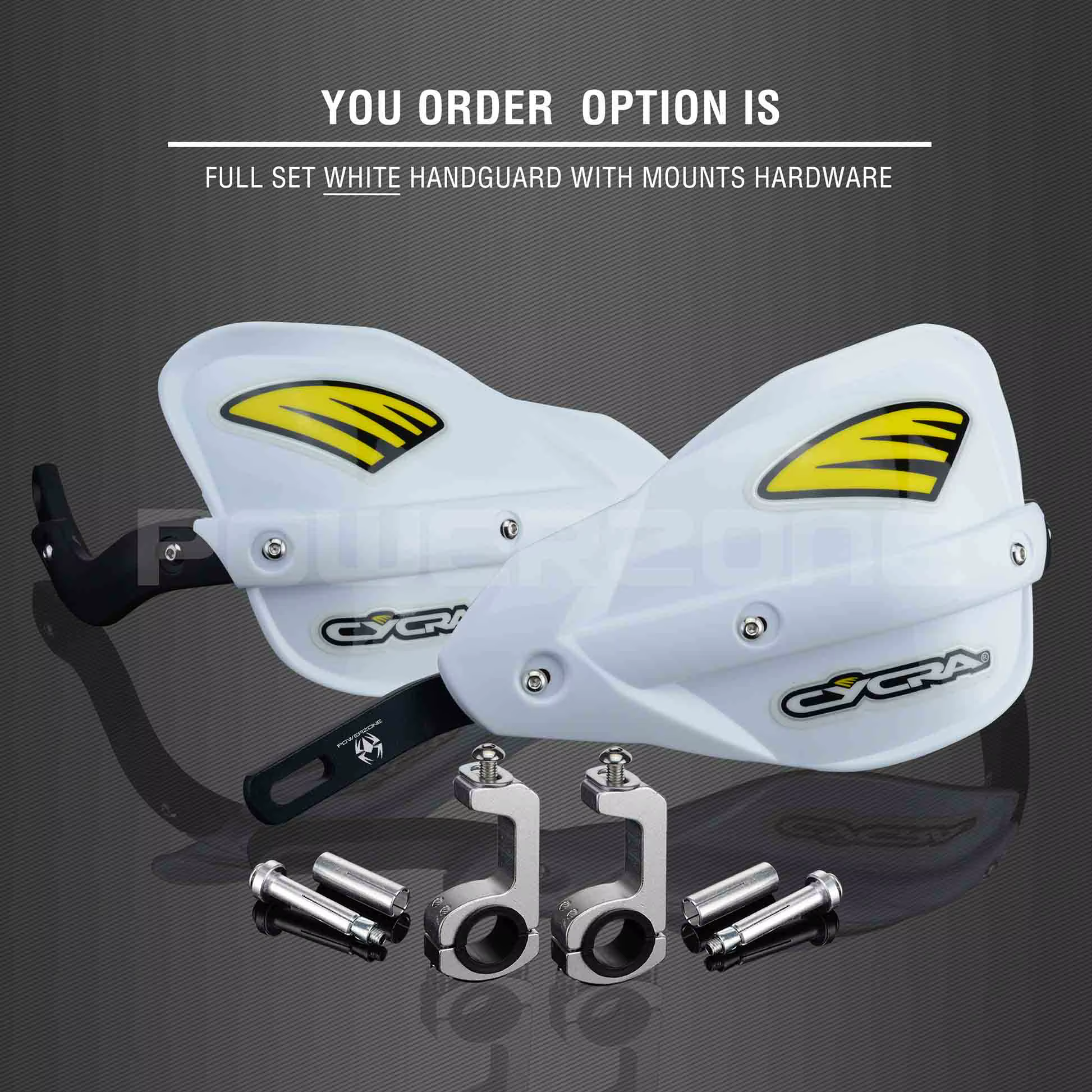 Protège-mains Powerzone Probend pour Honda KTM ADV EXC EnduroHusqvarna TE CRF WRF DRZ KLX, guidon de