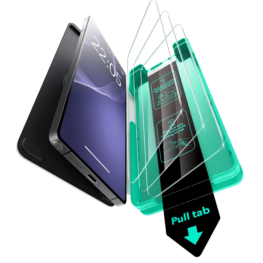 ESR pour Samsung S25 Ultra Protecteur d'écran 9H Couverture complète Verre trempé Film transparent d