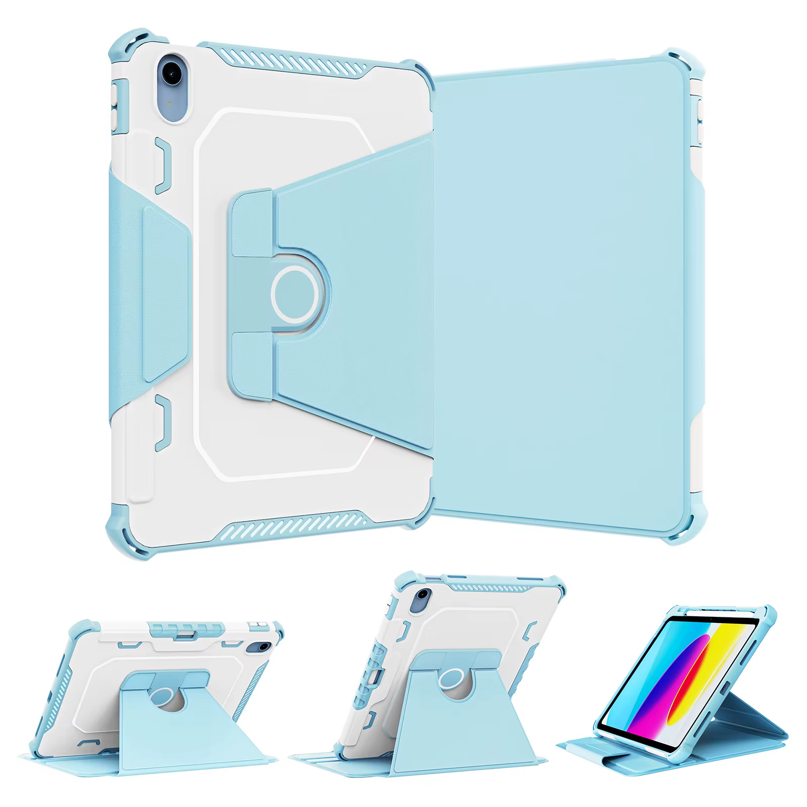 Support rotatif à 360 degrés pour Apple iPad Air 11 4 Air5, étui A16 A2903 A3355 A3267, housse de Pr