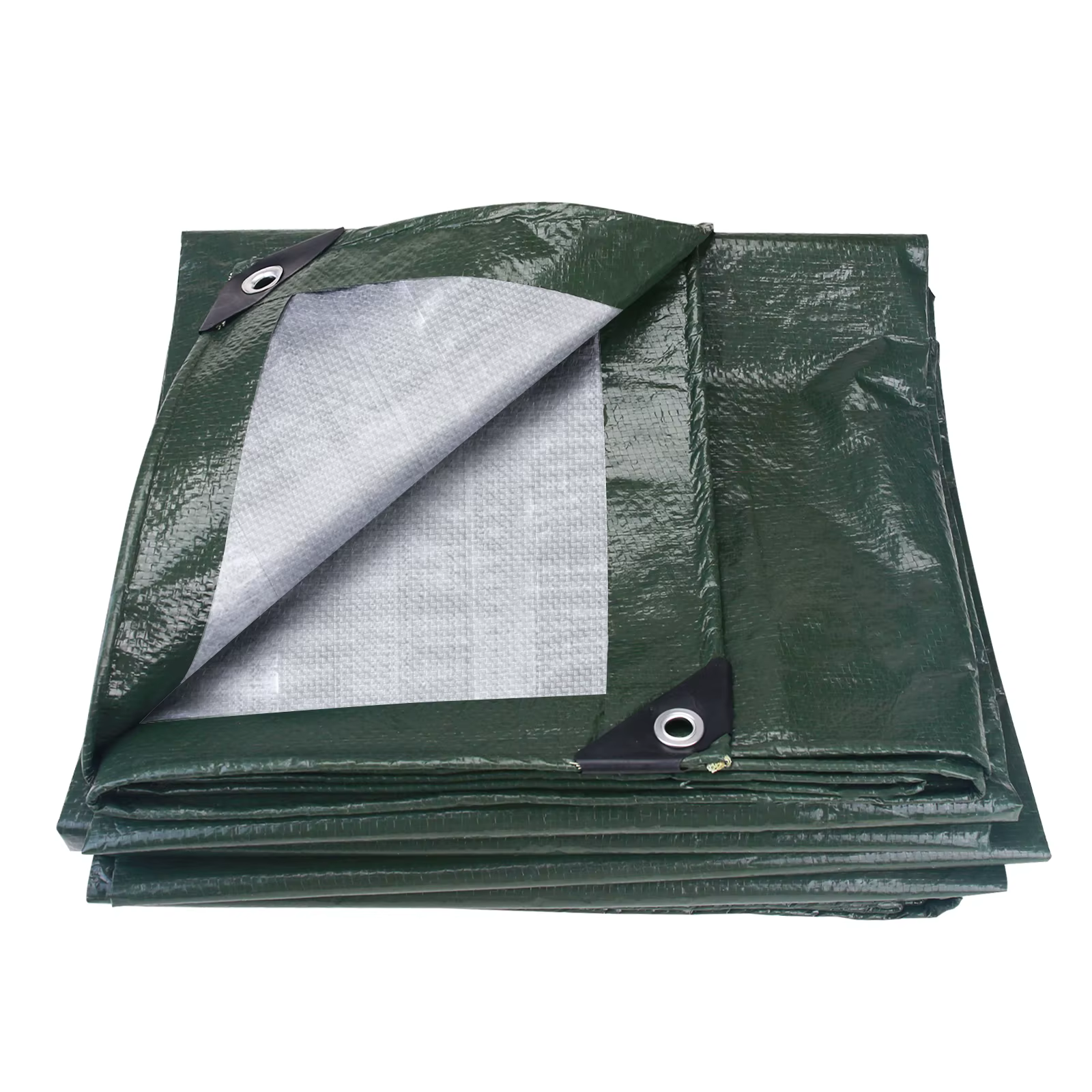 Bâche en polyester imperméable avec œillets, couverture pare-soleil multi-usage pour camping, pique-